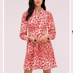 EUC Kate Spade Panthers Shirt Dress.